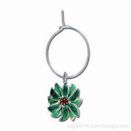 Wine Charm Pendant, Available in Various Designs and Sizes